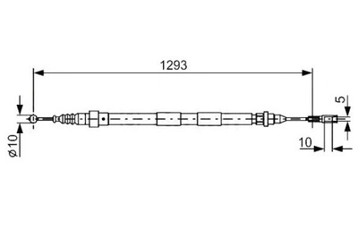 CABLE HAM. VW GALAXY/SHARAN L/P 1987477630/BOH BOSCH  