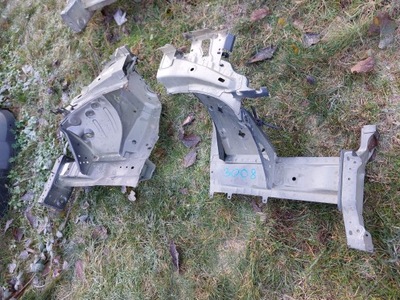 Четверть лонжерон перед peugeot 3008 ii 5008 ii 16- правая фото №1