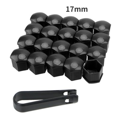 19/17mm 20pcs/set Car Wheel Nut Caps Protection Covers Caps Anti-Rus~14119 