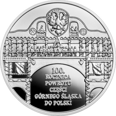 10 ZŁ POWRÓT CZĘŚCI GÓRNEGO ŚLĄSKA DO POLSKI