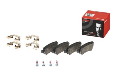 Brembo тормозные колодки задняя volvo xc60 i xc70 фото №1