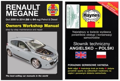 RENAULT MEGANE 3 (2008-2014) MANUAL REPARACIÓN HAYNES +GRATIS 24H  