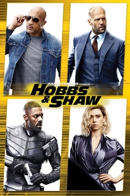 Plakat Szybcy i Wściekli Hobbs and Shaw 61x91,5 cm