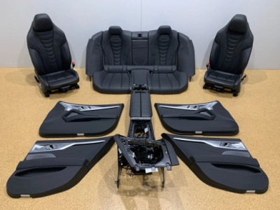 Bmw 8 g16 сидіння заднє сидіння обшивки салон full опція nappa фото №1