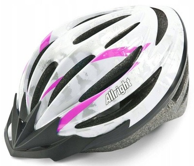 Kask rowerowy regulowany ALLRIGHT R. L 58-61 cm