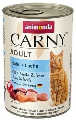 ANIMONDA Cat Carny Adult kurczak, łosoś 400g