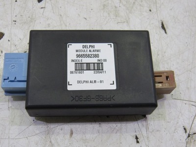 Модуль блок управления сигнализация citroen c3 ii 9665582380 фото №1