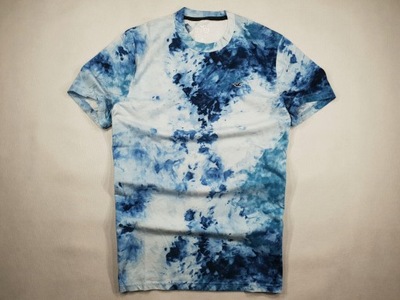 HOLLISTER t-shirt tie dye blue NOWY S