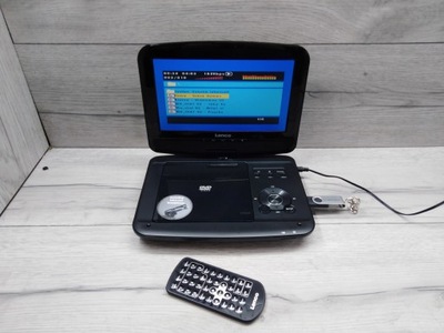 DVD PRZENOŚNE LCD 8 LENCO SD USB PILOT DOM-AUTO