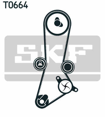 ГРМ Z ПОМПОЙ SKF VKMC 95660-1 VKMC956601