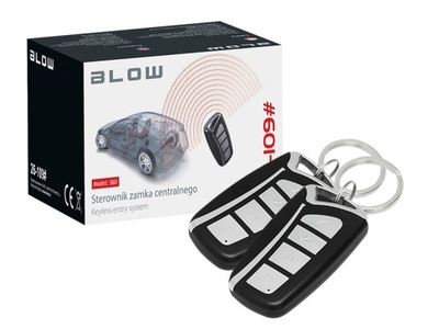 Блок керування центрального замка blow s60 + 2xpilot vag фото №1