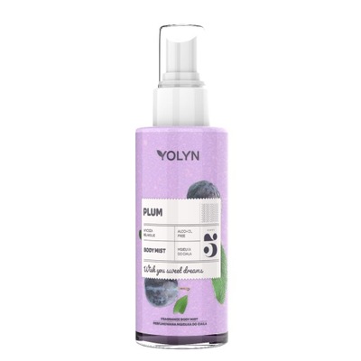 YOLYN Body Mist mgiełka do ciała Śliwka 200ml