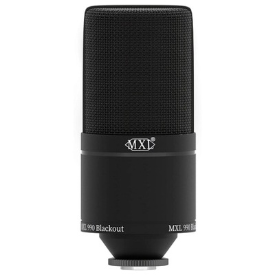 MXL 990 BLACKOUT: Mikrofon pojemnościowy