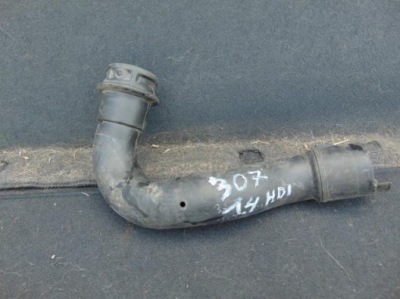 Труба повітрозабірник повітря peugeot 307 1.4 hdi фото №1