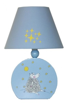 Lampka nocna niebieska owieczka 1xE14 Dolly 41-252