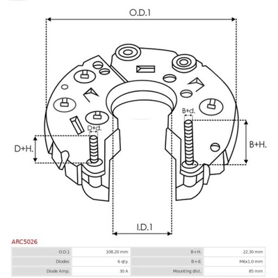 PROSTOWNIK, ELECTRIC GENERATOR AS-PL ARC5026  