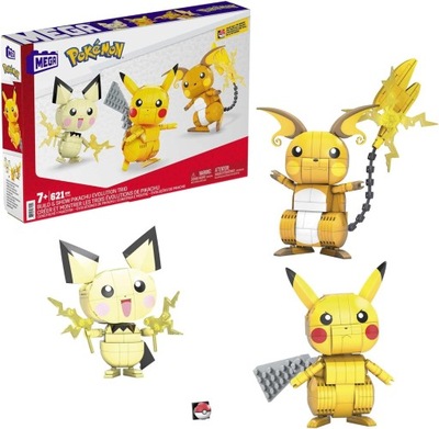 Mega Pokemon Pikachu Evolution Zestaw do Budowania