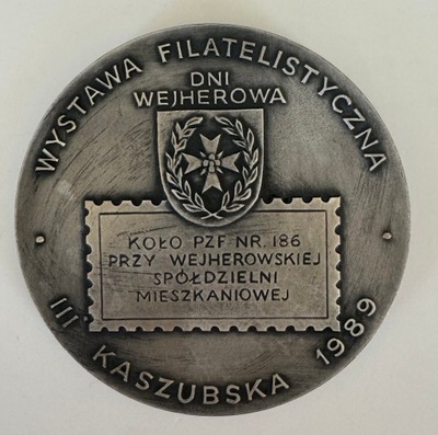 Medal - Wejherowo- Kaszuby- Wystawa Filatelistyczna