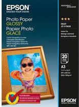 EPSON papier fotograficzny GLOSSY BŁYSK A3 20szt 200g błyszczący