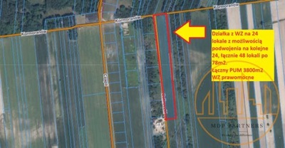 Działka, Boryszew, Wiązowna (gm.), 9998 m²