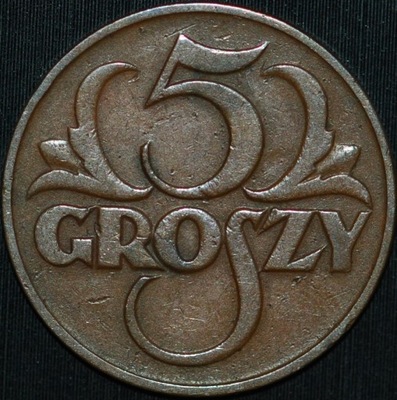 5 groszy 1925 - ładny egzemplarz