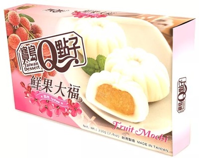 Mochi ryżowe ciastka Liczi 210g Fruit Mochi