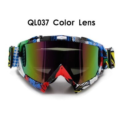 GOGLE W STYLU QL037 R GOGLE МОТОЦИКЛЕТНІ SPORT MX