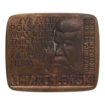 MEDAL Pamiątkowy X WIEKÓW WŁOCŁAWKA Marchlewski PRL