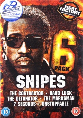 WESLEY SNIPES 6 PACK - THE CONTRACTOR / HARD LUCK