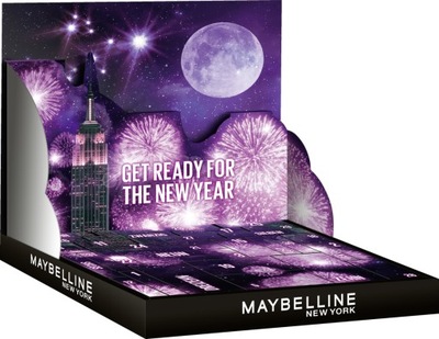 Maybelline Kalendarz Adwentowy Kosmetyki 31 dni