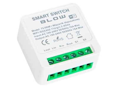 Inteligentny włącznik dopuszkowy Wi-Fi 16A