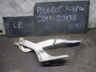 Петля капот правый перед 9656739680 peugeot 308 i 11-13 r. фото №1