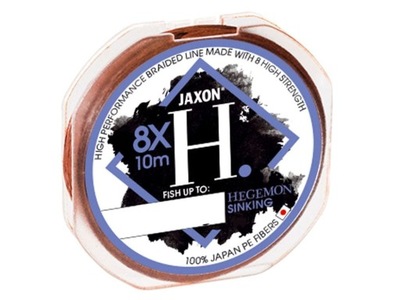 Plecionka Jaxon Hegemon 8X brązowa 10m (Ø: 0.20mm