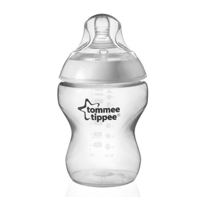 TOMMEE TIPPEE Butelka antykolkowa 260 ml smoczek 0