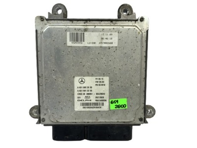 MERCEDES UNIDAD DE CONTROL DEL MOTOR A6519002600 A6519012200  