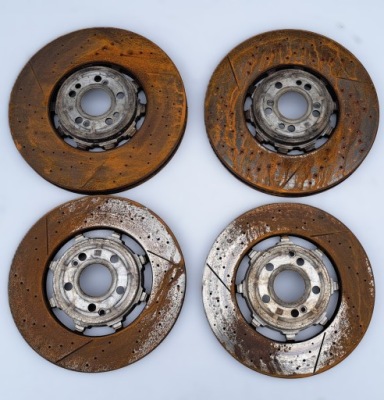 Mercedes gle 63 amg w167 тормозные диски задняя задние oem 370mm a1674231000 фото №1