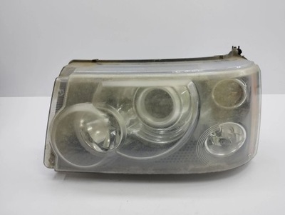 Land rover range rover sport l320 2007 левая сторона лампа передняя фото №1