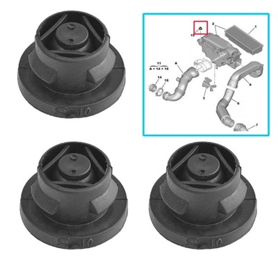 3 PIEZAS PARA PEUGEOT 1007 206 207 307 308 3008  