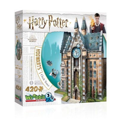 Wrebbit Harry Potter Wieża Zegarowa PUZZLE 3D