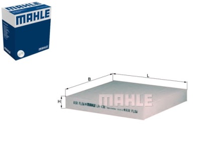 Mahle фільтр салонний cp1084 21652550 52485325 tsp0 фото №1