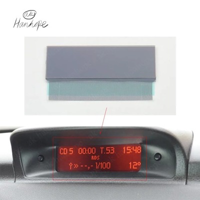 FOR PEUGEOT 206 307 CITROEN C5 XSARA PICASSO CENTRAL NAVIGATOR LCD D~76849 