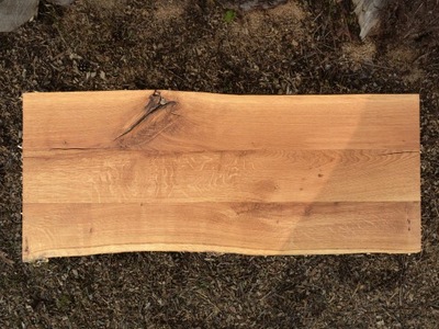 BLAT DREWNIANY do stołu lite drewno dąb 70/50cm