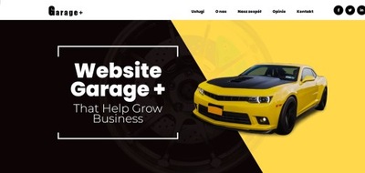 Gotowa Strona internetowa WWW Warsztat samochodowy