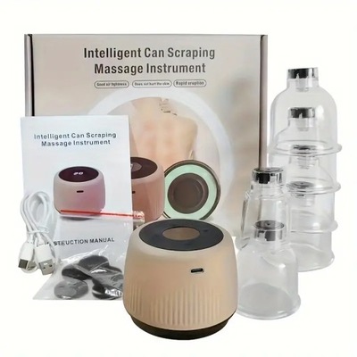 MASAŻER PRÓŻNIOWY PODCIŚNIENOWY BAŃKI BEZOGNIOWE NEGATIVE PRESSURE MASSAGER