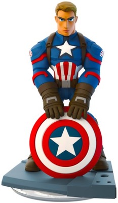 FIGURKA DISNEY INFINITY 3.0 MARVEL CAPTAIN AMERICA KAPITAN AMERYKA Z TARCZĄ