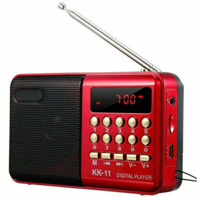 Radio FM Głośnik Akumulator Mini Box Odtwarzacz MP3 USB