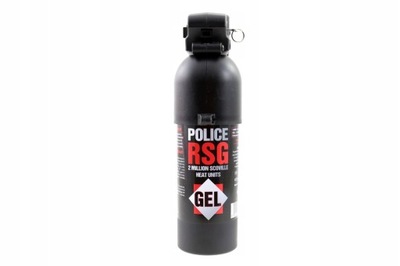 Gaz obronny żelowy RSG Police Gel 400 ml gaśnica