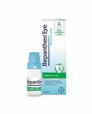 Bepanthen Eye nawilżające krople do suchych oczu