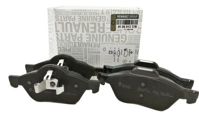 Гальмівні колодки гальмівні renault megane ii перед оригінал фото №1