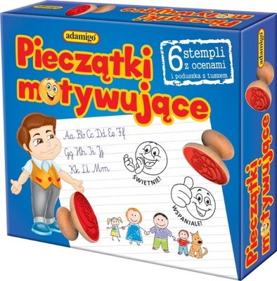 Pieczątki Motywujące stempelki Adamigo